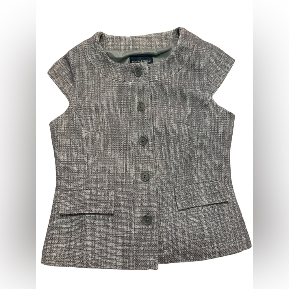 NWT Women Tweed Suit blazer Size 8 vest